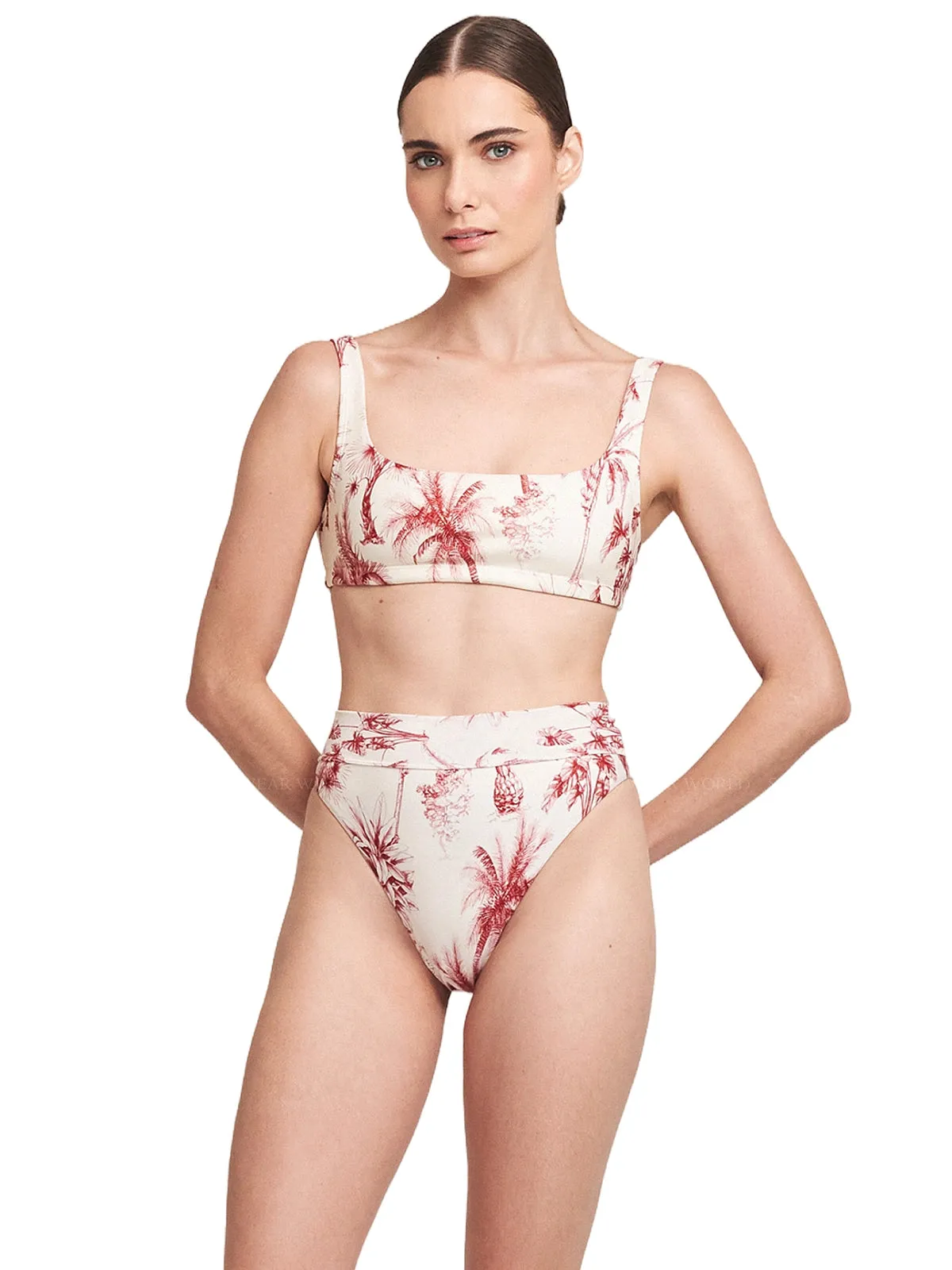 Bandeau Provence 74-High Rise Provence 20 Bikini