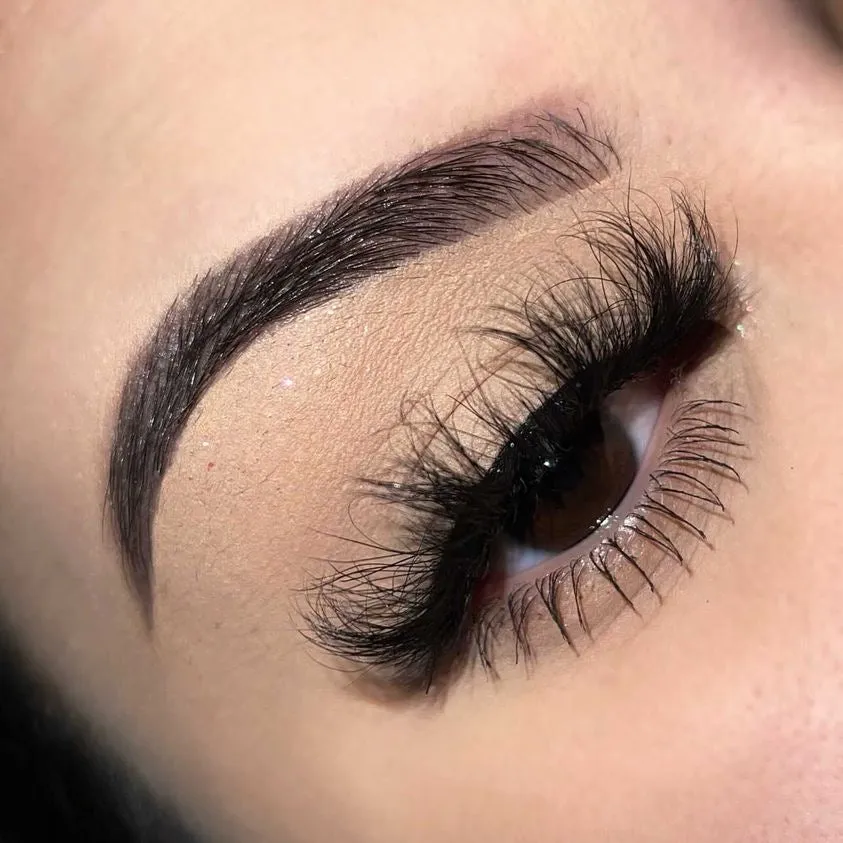 Catchy Lash Gold glitter