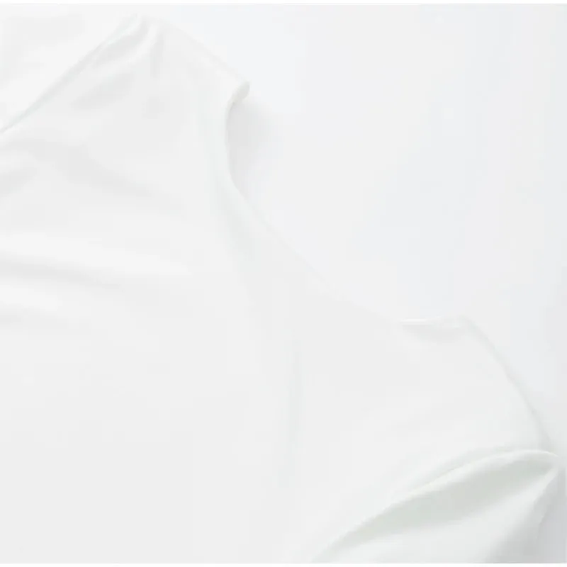 Chic Backless White Long-Sleeved Slim Fit Maxi Dress for Women - Elegant Pleated Evening Gown