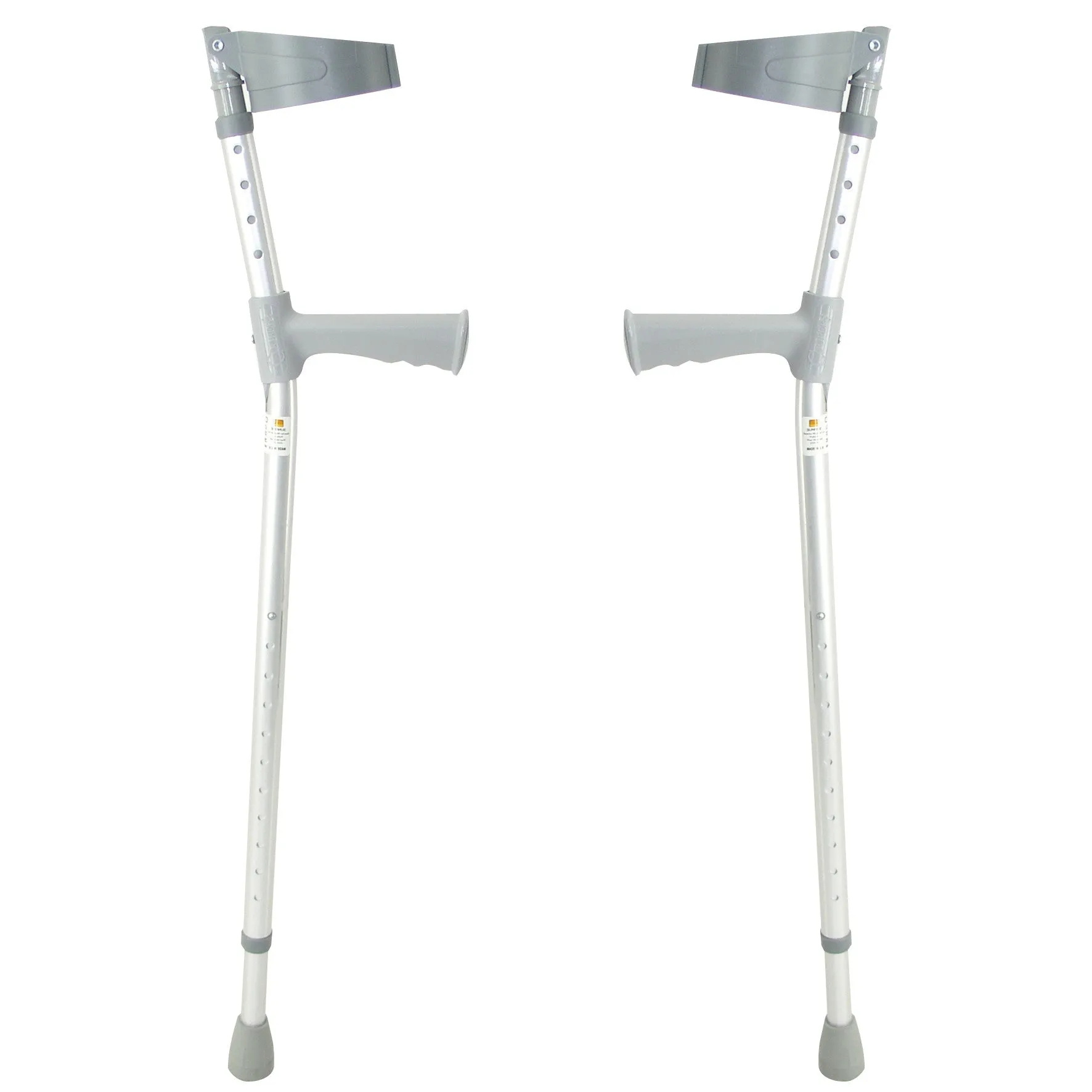 Coopers Double Adjustable Elbow Crutches 1 Pair