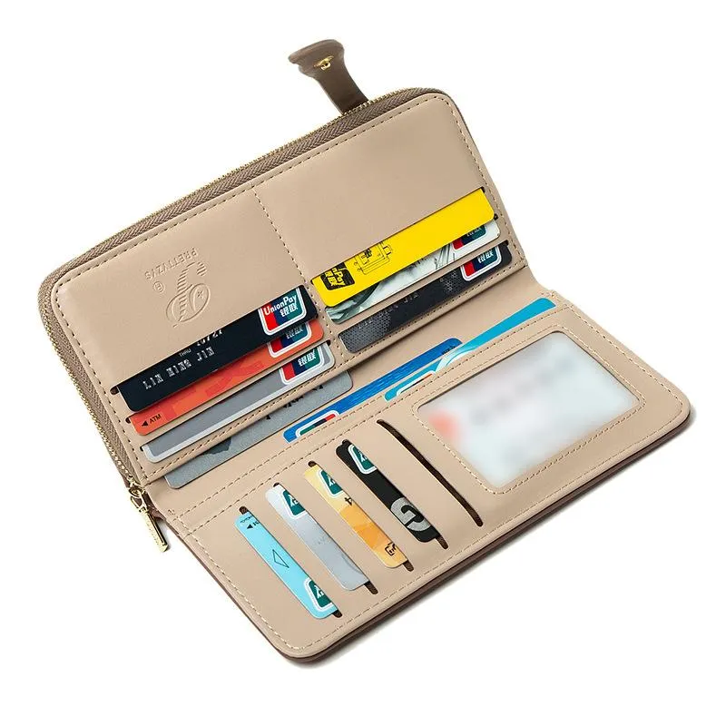 Extended Creative Leaf Buckle Wallet