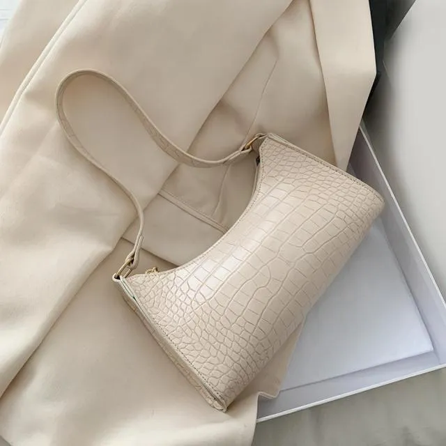 Fashion Exquisite Shopping PU Leather Handbag
