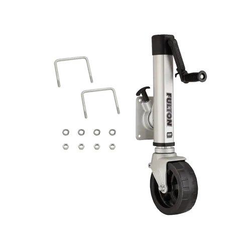 Fulton F2 1600lb Marine Trailer Jack with Wide Track Wheel
