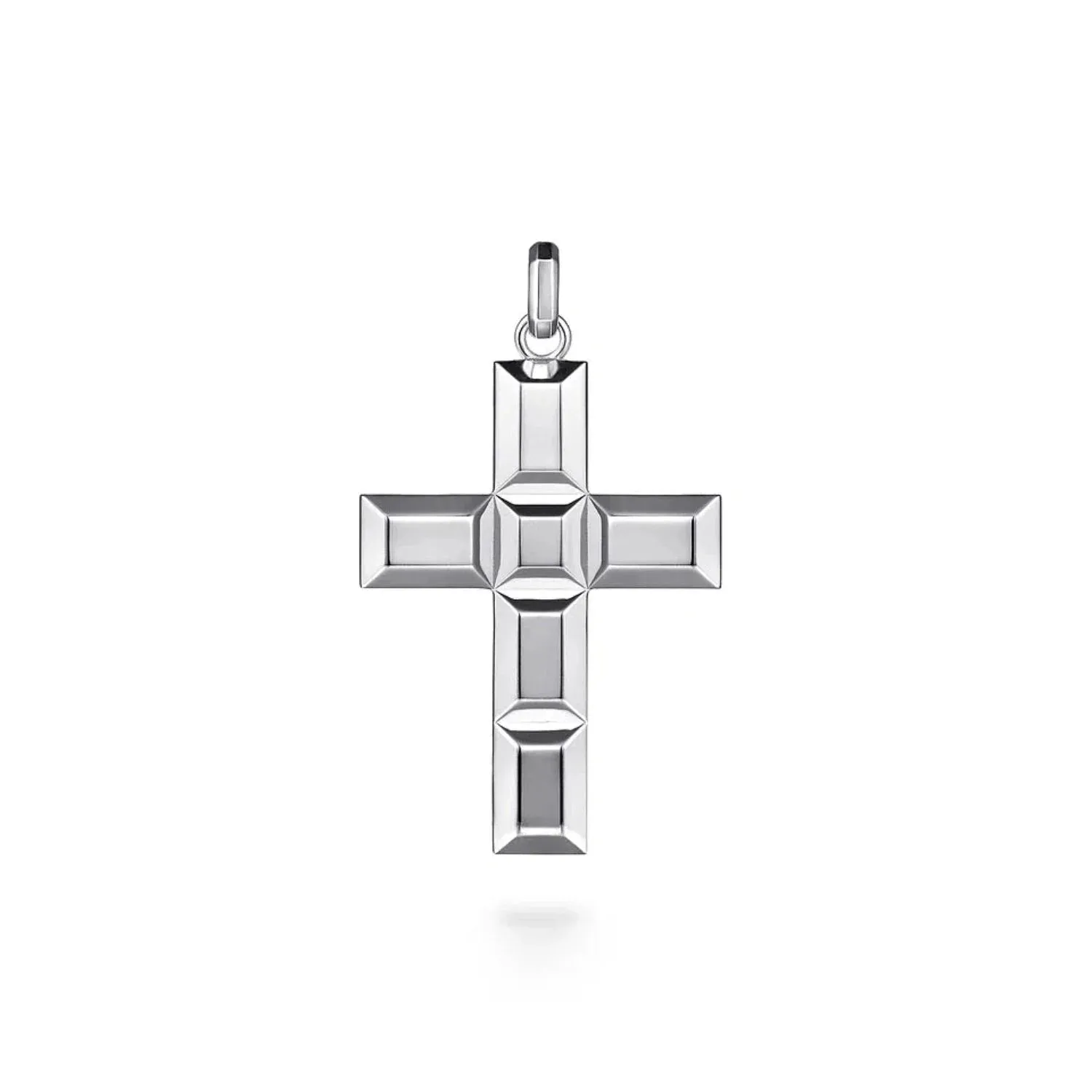 Gabriel & Co. Geometric Cross Pendant