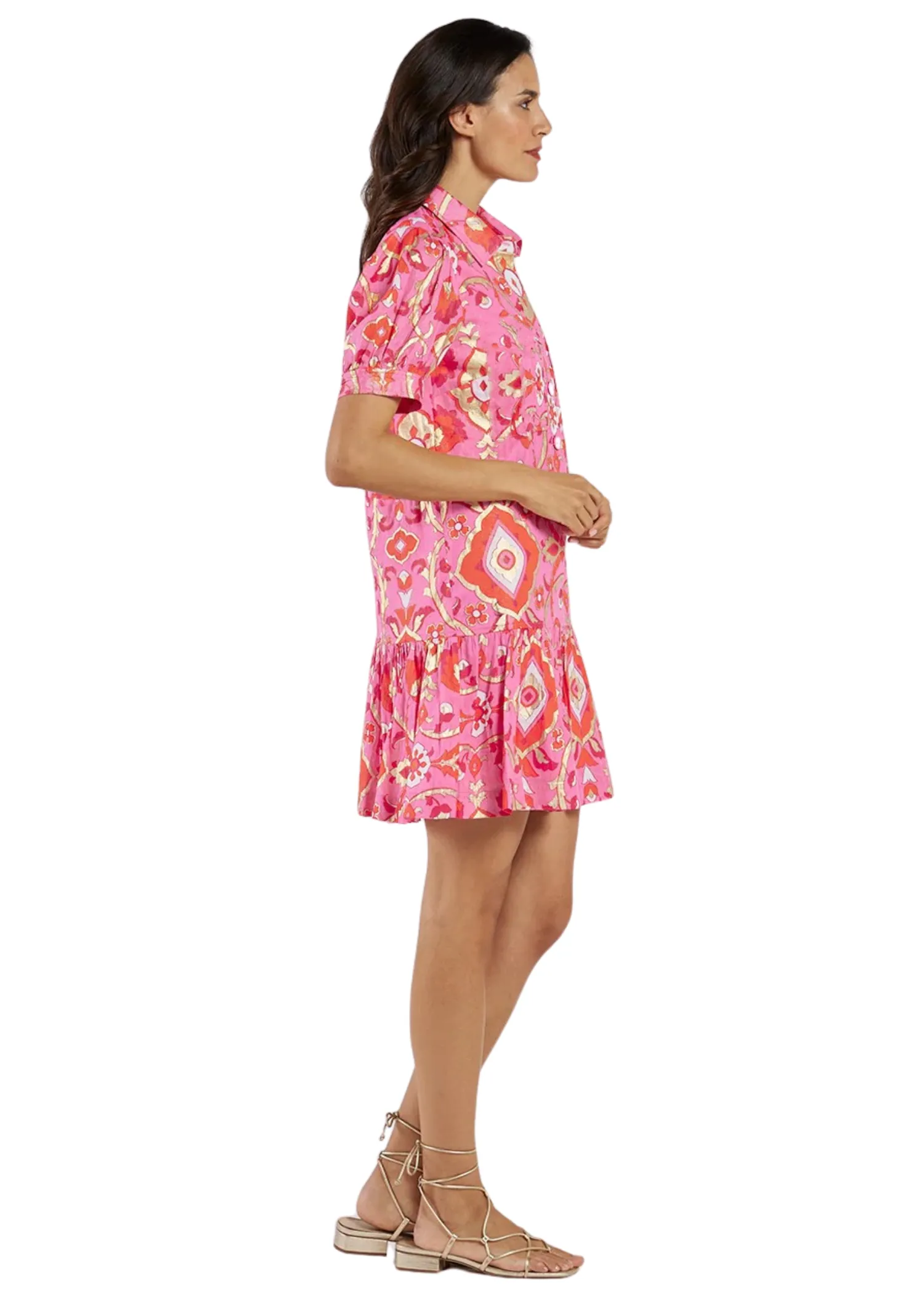 HARRIET DRESS - GILDED GARDEN