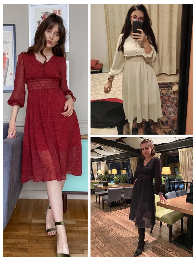 High Waist Elegant Women Dress