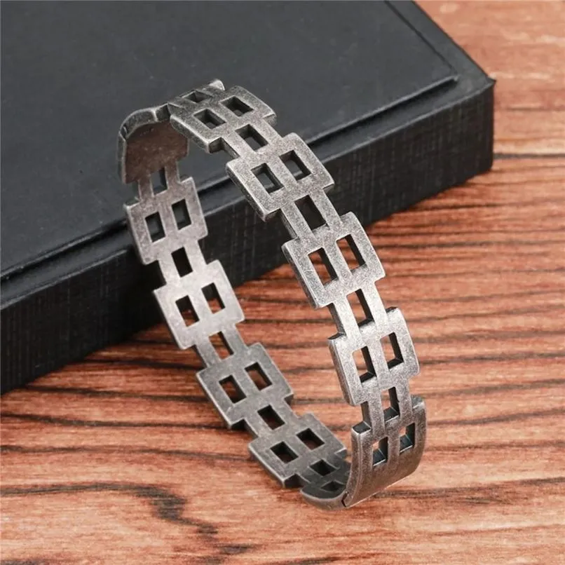Italian Black, Made of 316L Stainless Steel Stylish Openable Kada Bracelet for Men