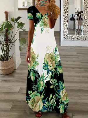 Jaci | Plus Size Flower Dress