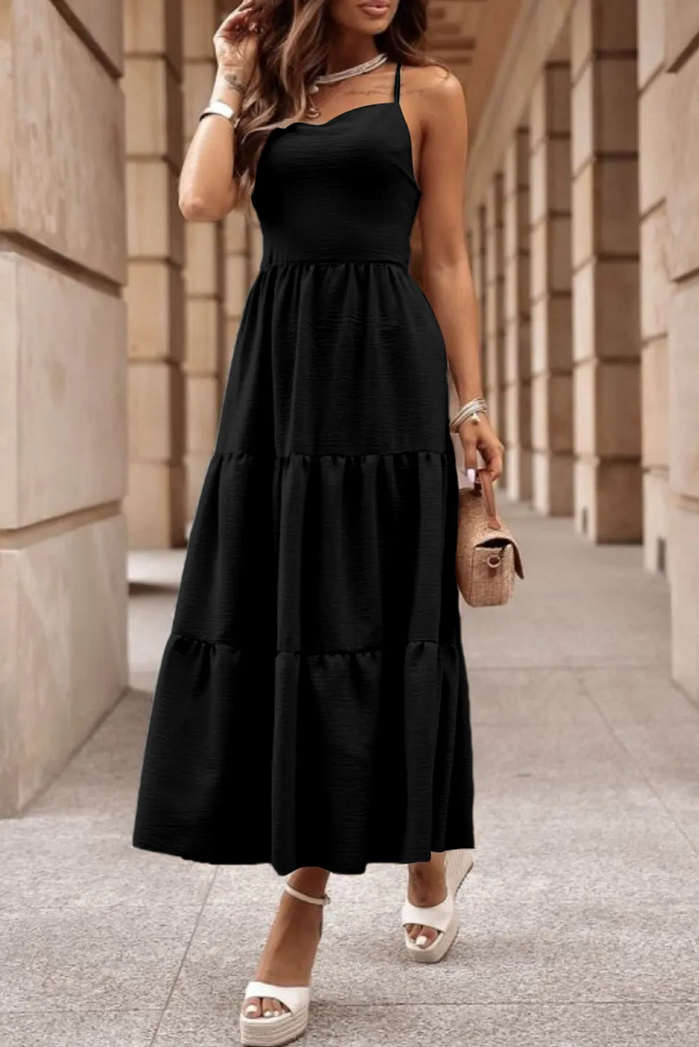 KaleaBoutique Beautiful Stylish Mazzy Style Maxi Dress