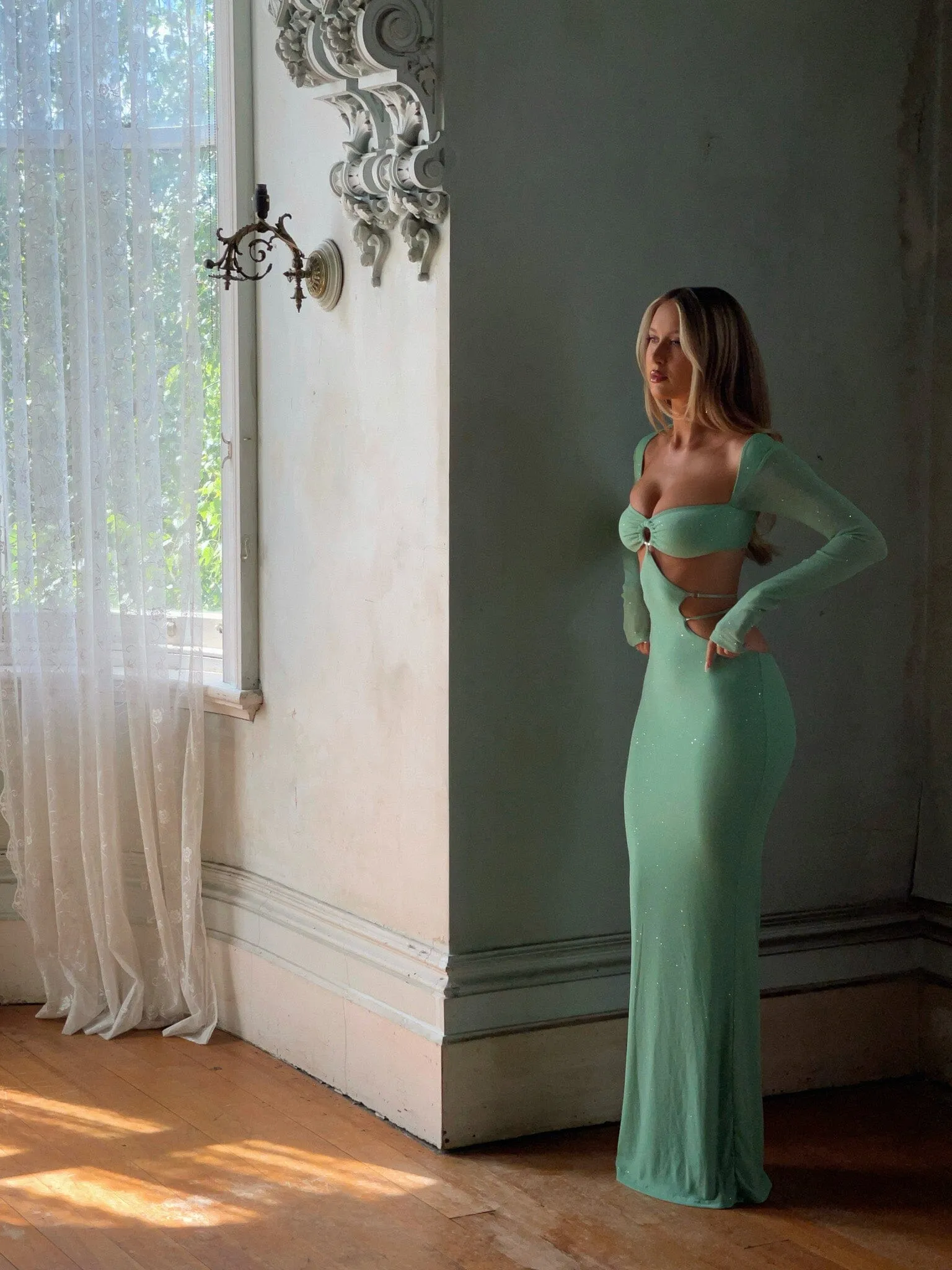 KORI MAXI DRESS MINT
