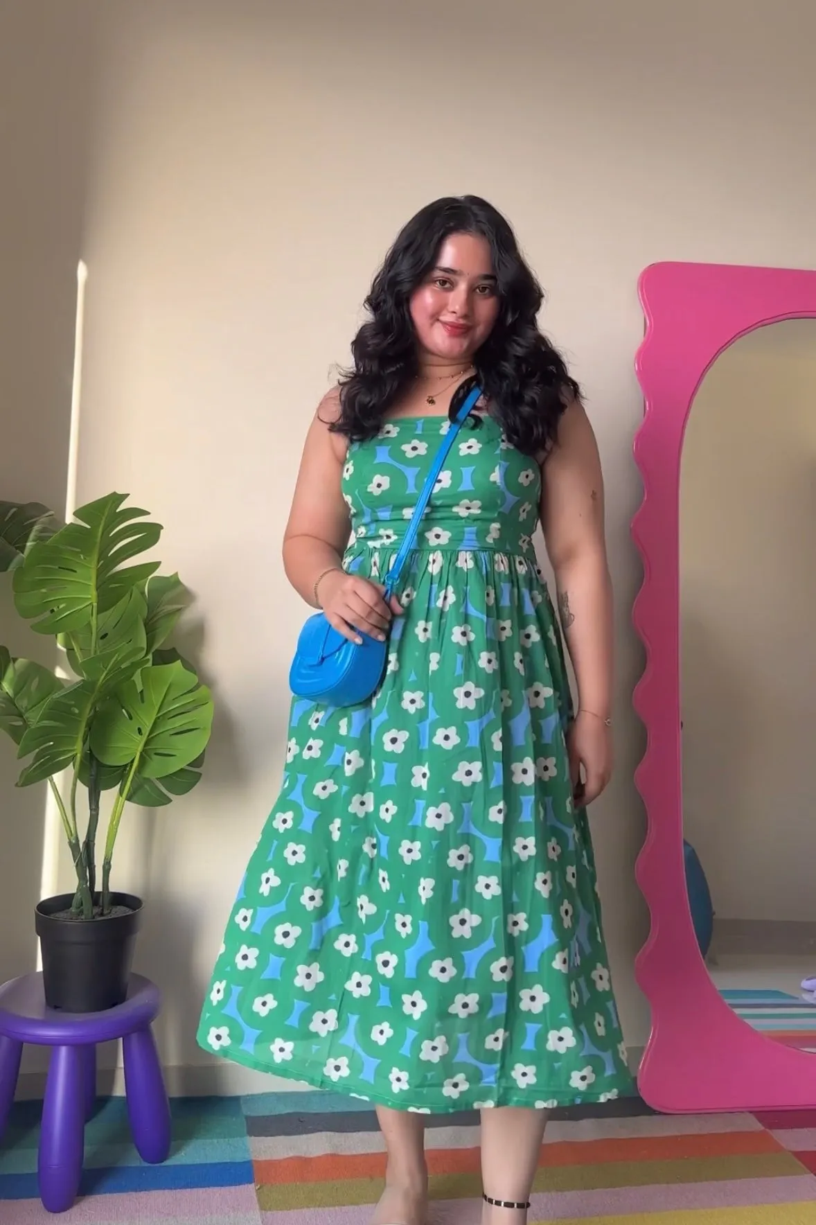 Laxmi Shetty in Capri - Bloom Dress