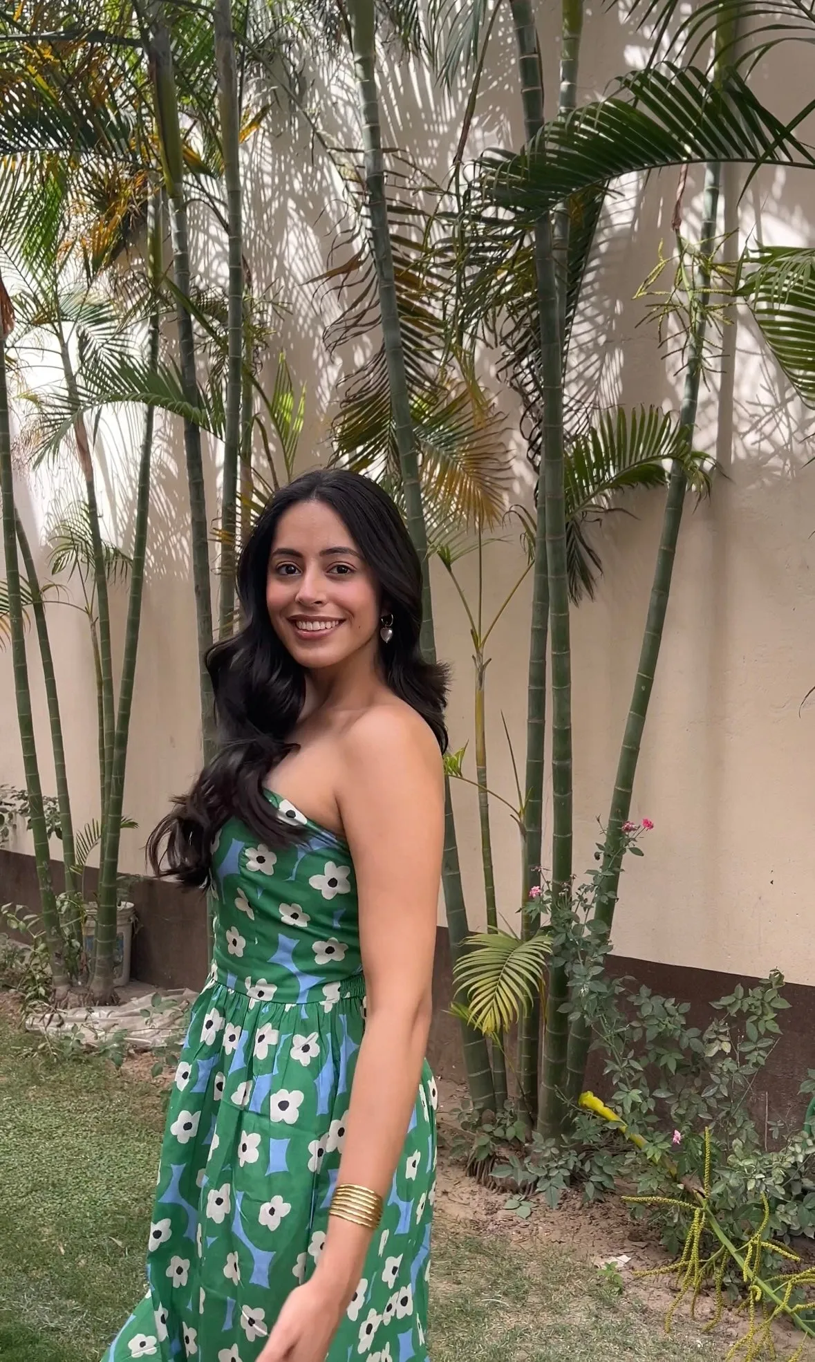 Laxmi Shetty in Capri - Bloom Dress