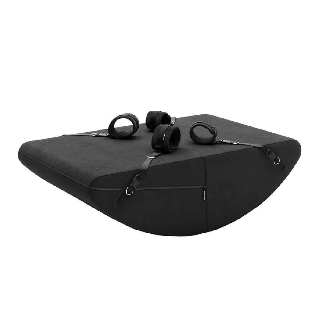 Liberator Scoop Rocker Wedge with Cuffs - Black