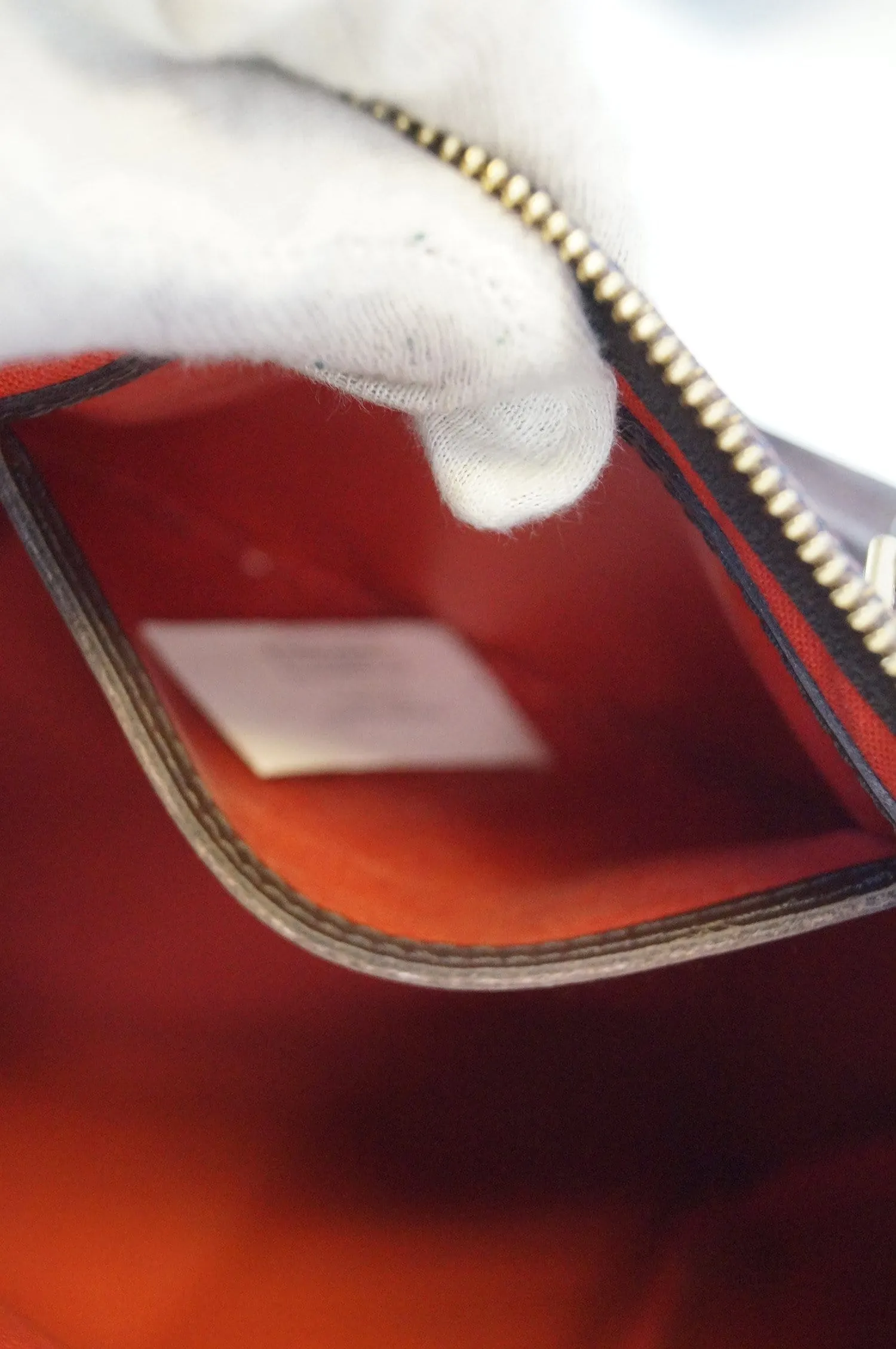 LOUIS VUITTON Damier Ebene Speedy 30 Handbag