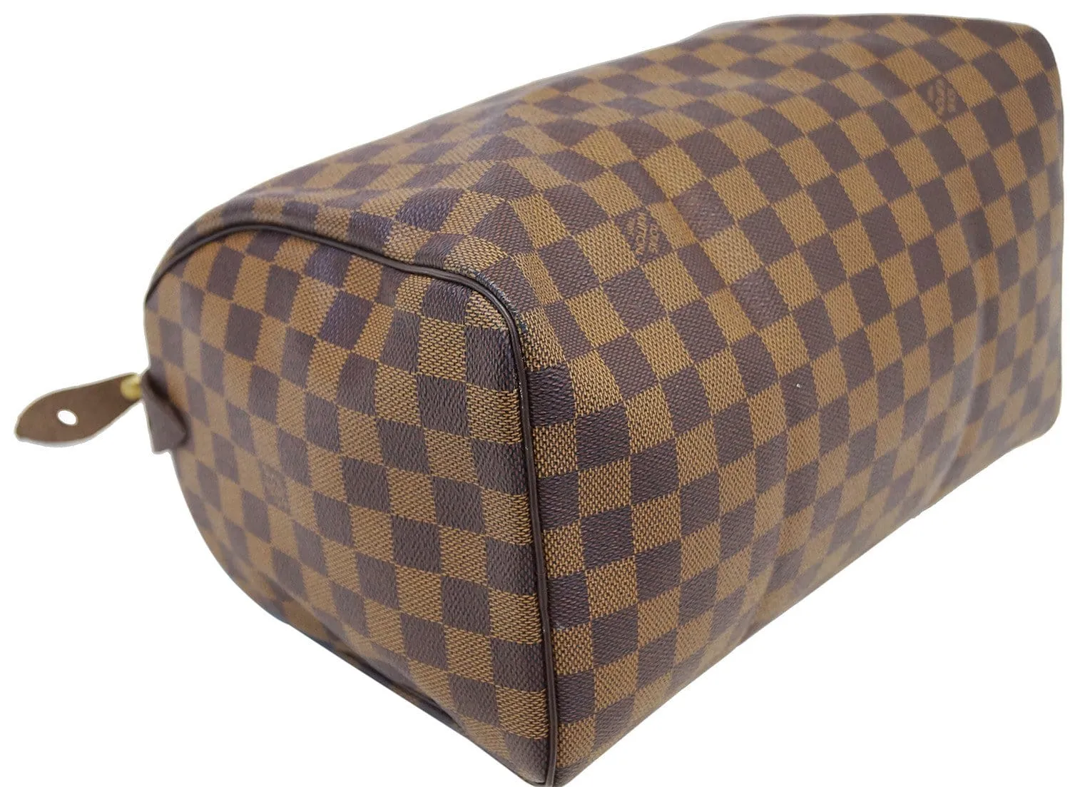 LOUIS VUITTON Damier Ebene Speedy 30 Handbag