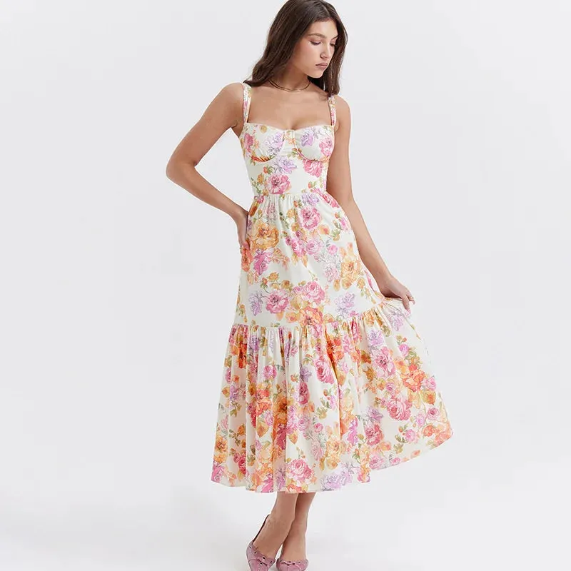 Marielle Floral Midi Dress