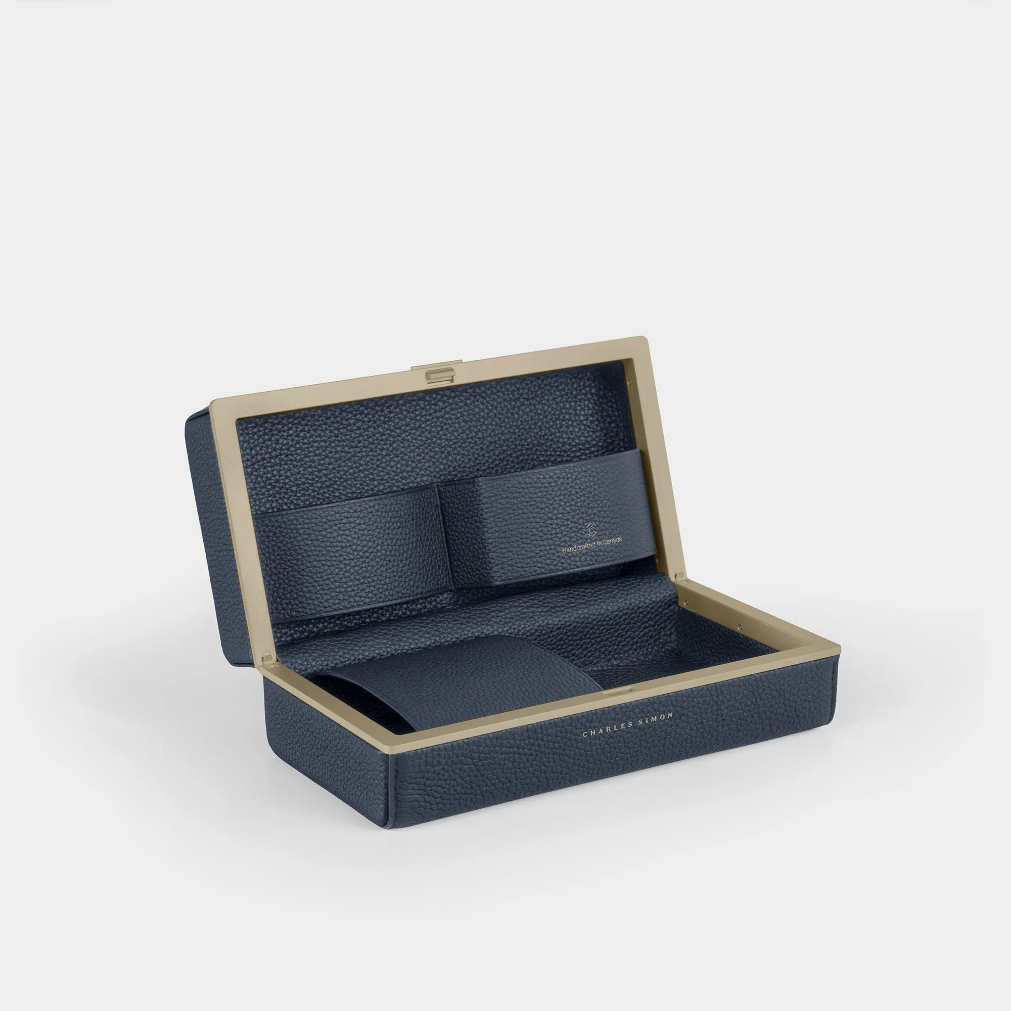 MORAINE TOILETRY BAG - MARINE / CHAMPAGNE