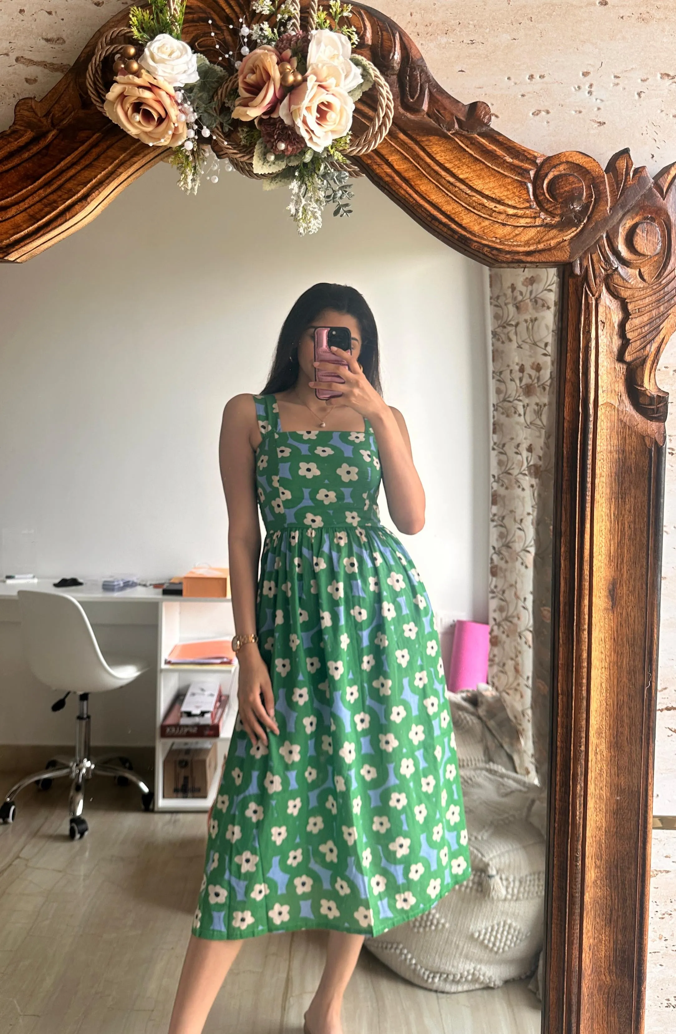 Nishtha Sethi in Capri - Bloom Dress