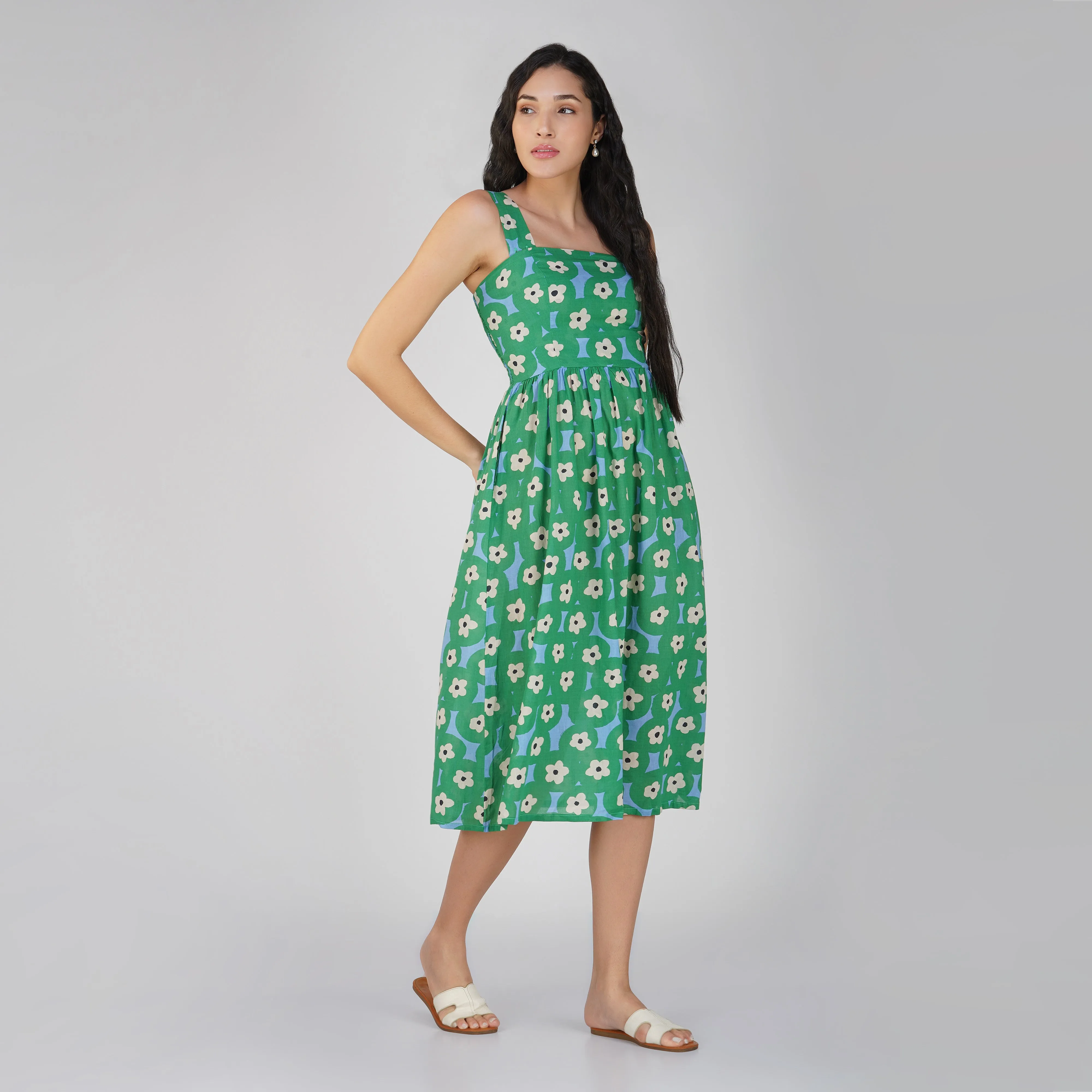 Nishtha Sethi in Capri - Bloom Dress