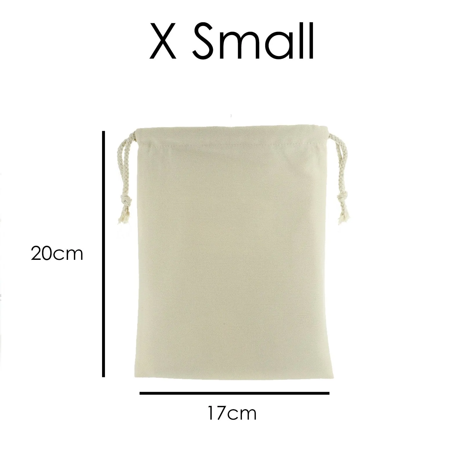 Personalised Canvas Sack with Stylish Text on Green Knitted Yarn and Ball Pattern