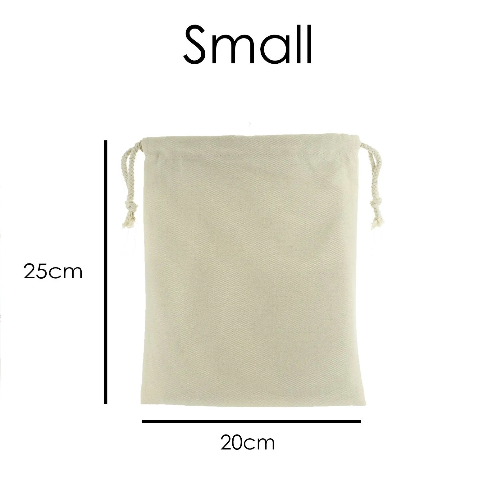 Personalised Canvas Sack with Stylish Text on Green Knitted Yarn and Ball Pattern