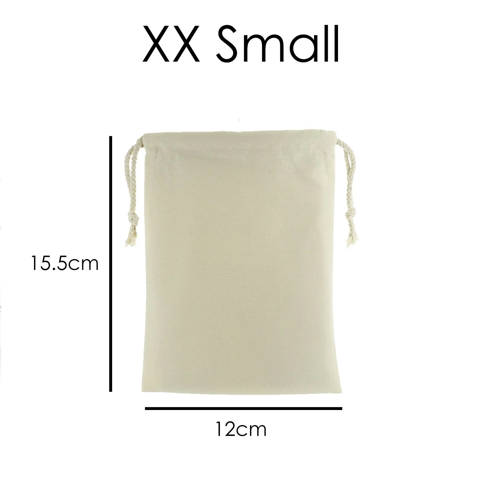 Personalised Canvas Sack with Stylish Text on Green Knitted Yarn and Ball Pattern