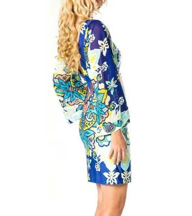 Prints Charming  V-back Dress