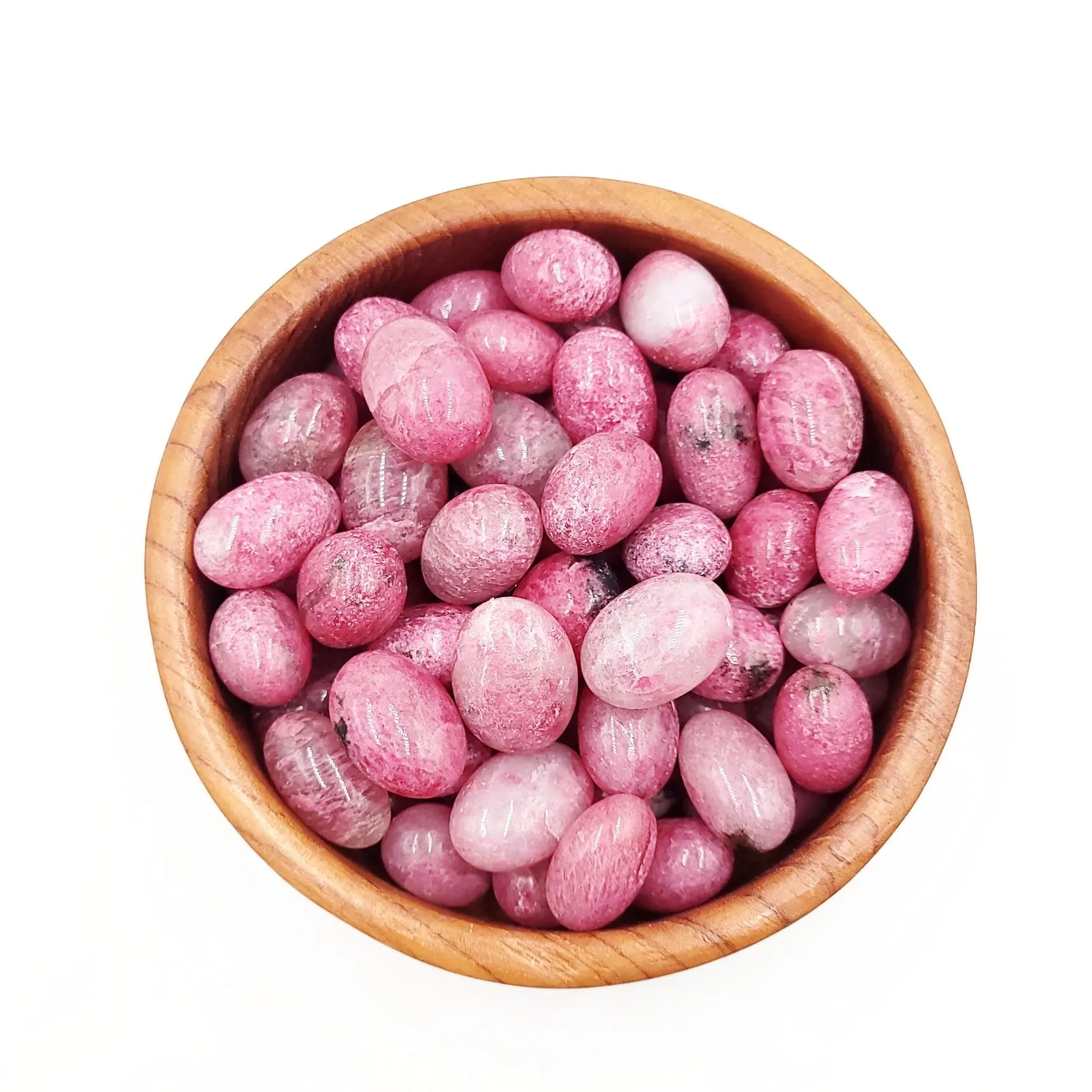 Rhodonite Tumbled Stone High Quality