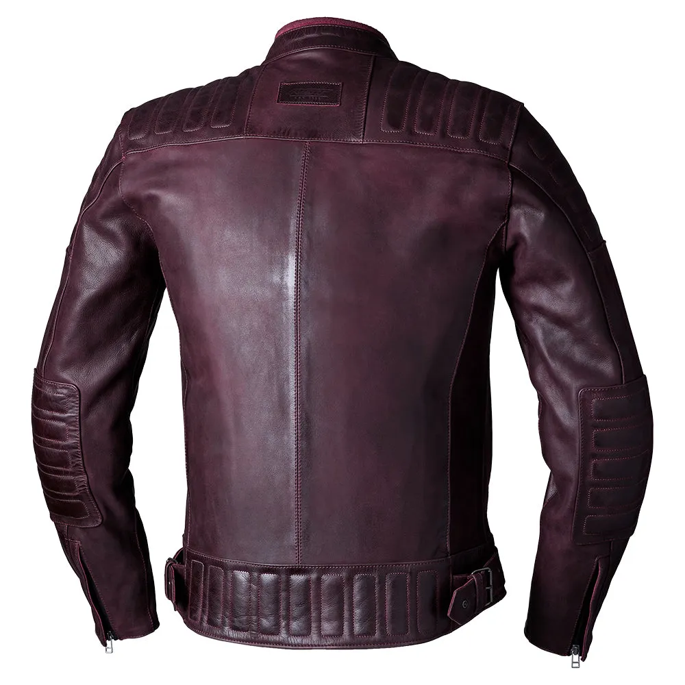 RST IOM TT BRANDISH 2 CE LEATHER JACKET [OXBLOOD]