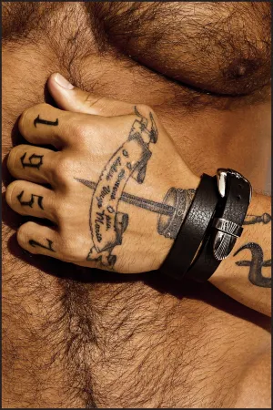 Stallion Thin Double Wrap Cuff
