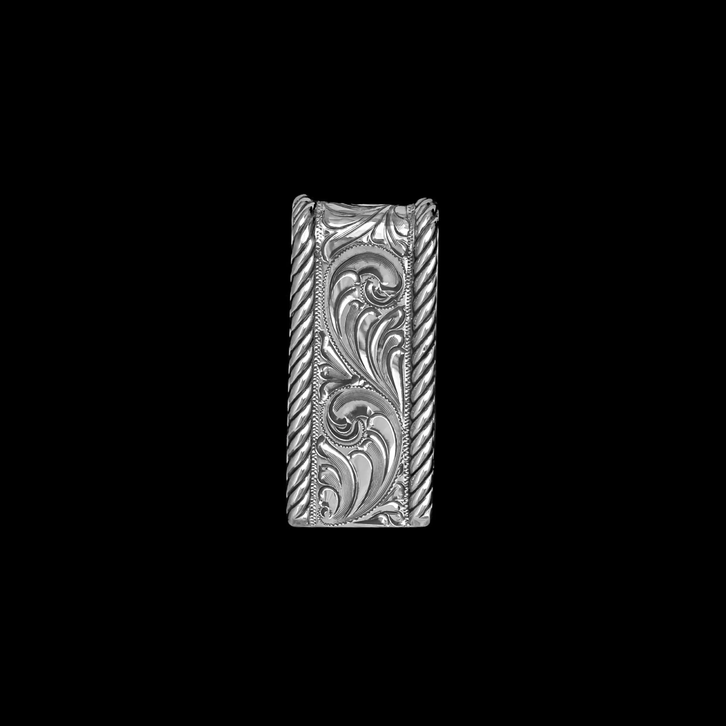 The Badlands Embossed Money Clip