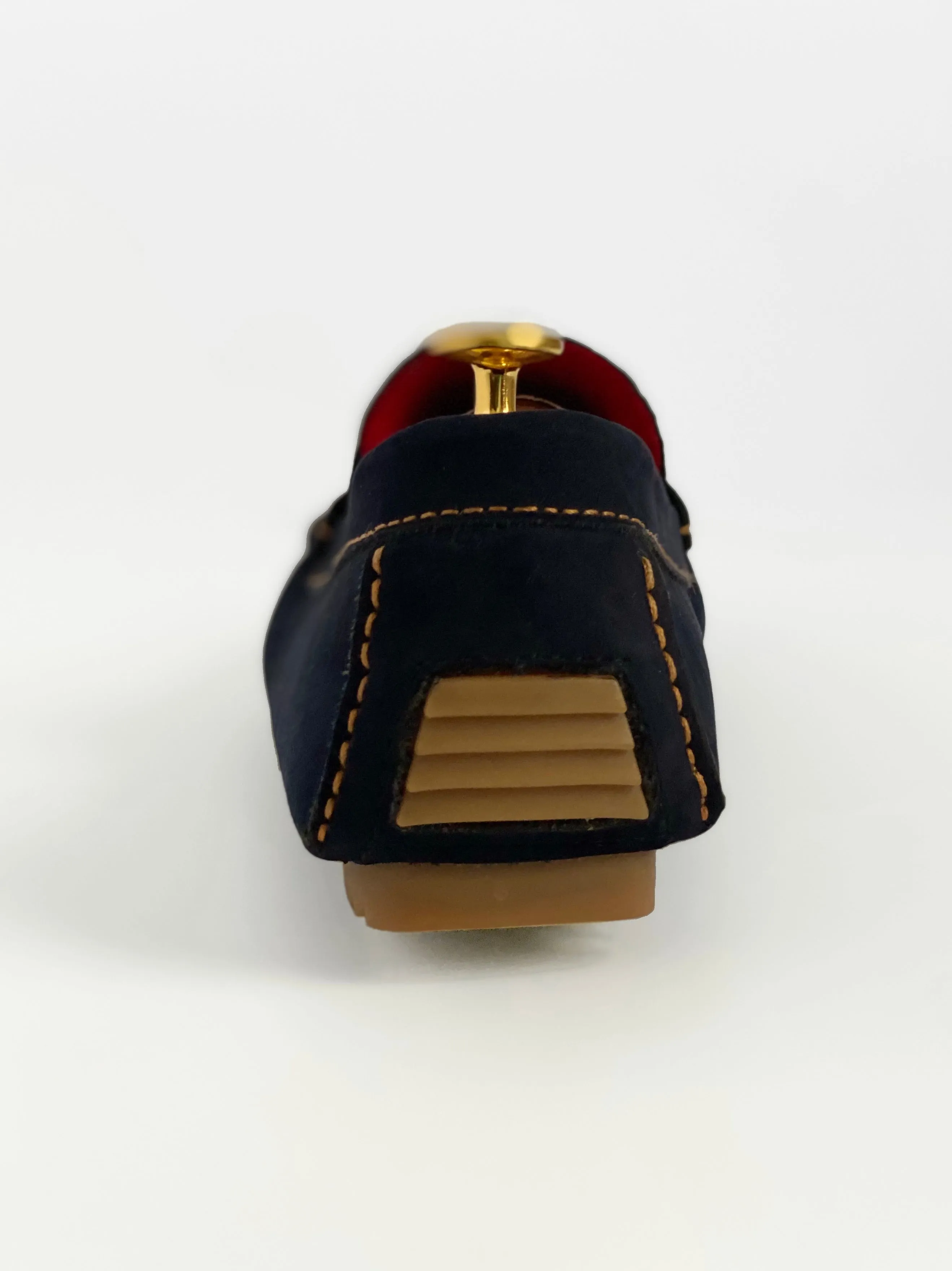 The Classic Navy Moccasin