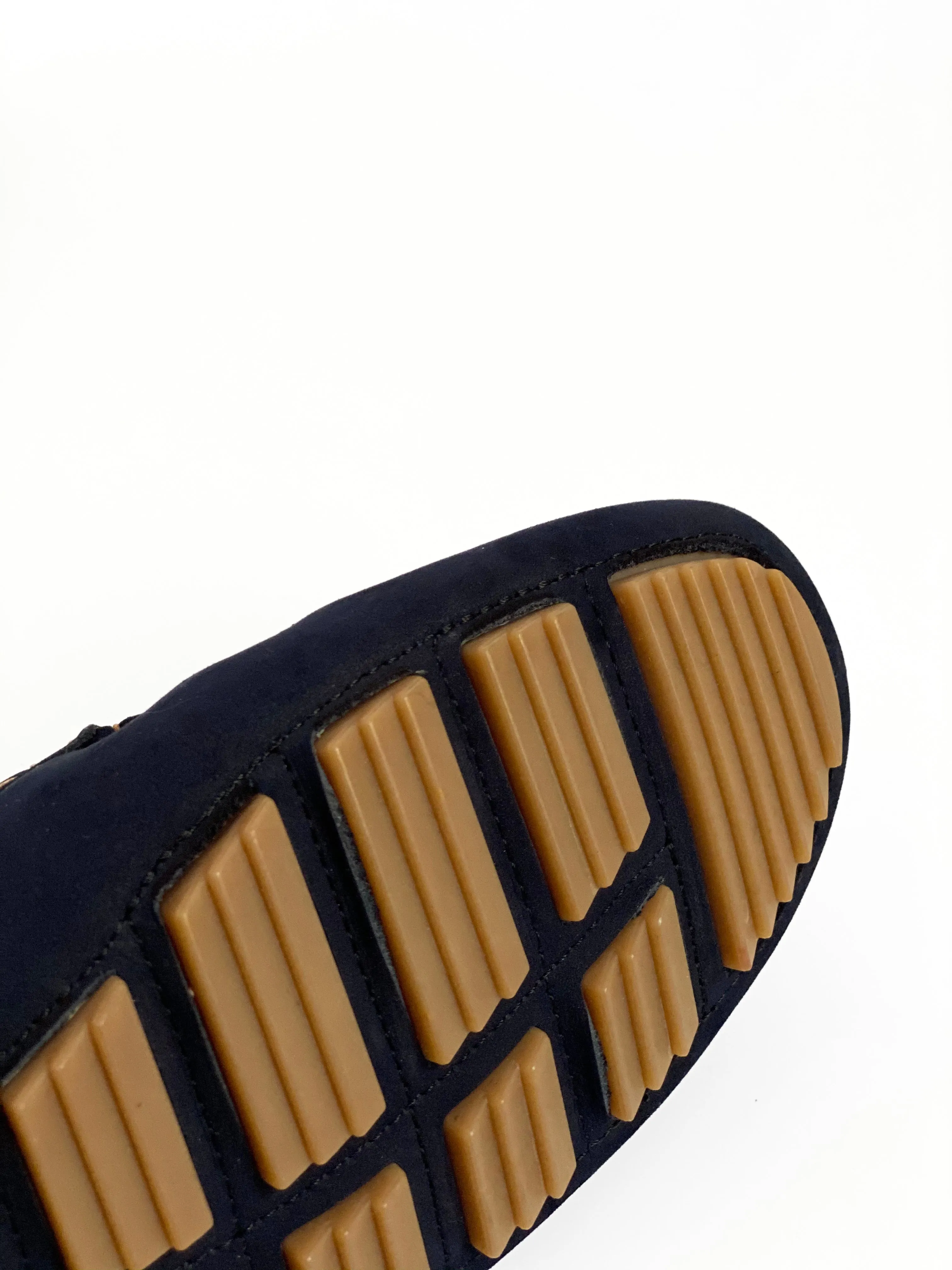The Classic Navy Moccasin