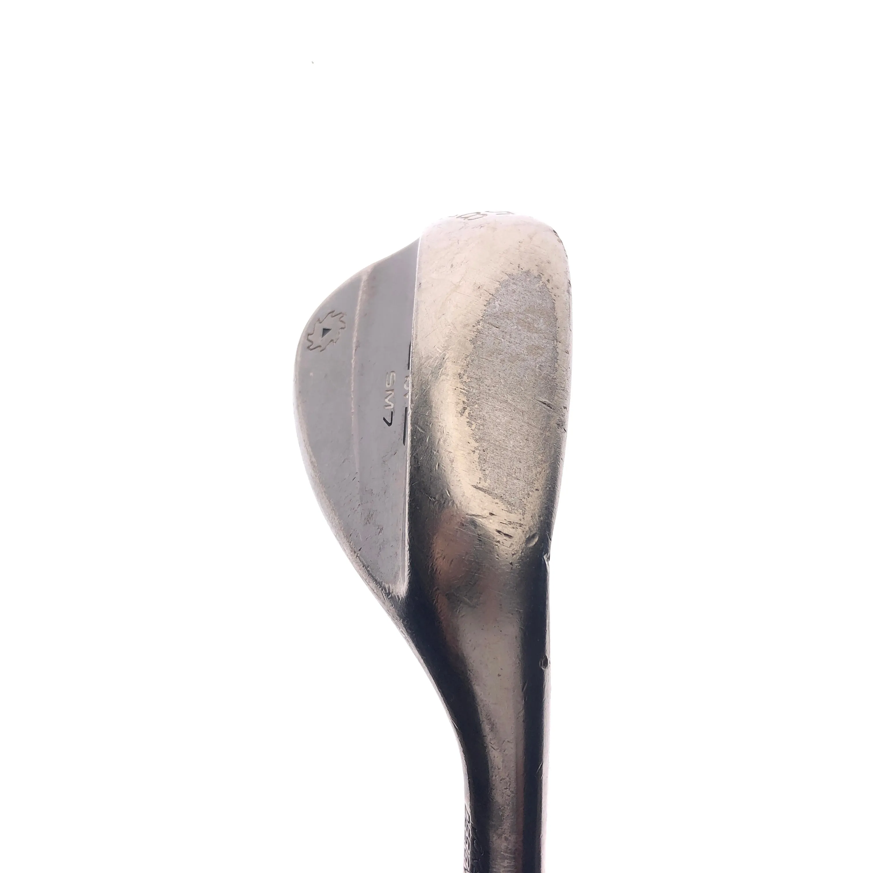 Used Titleist Vokey SM7 Brushed Steel Lob Wedge / 58.0 Degrees / Wedge Flex
